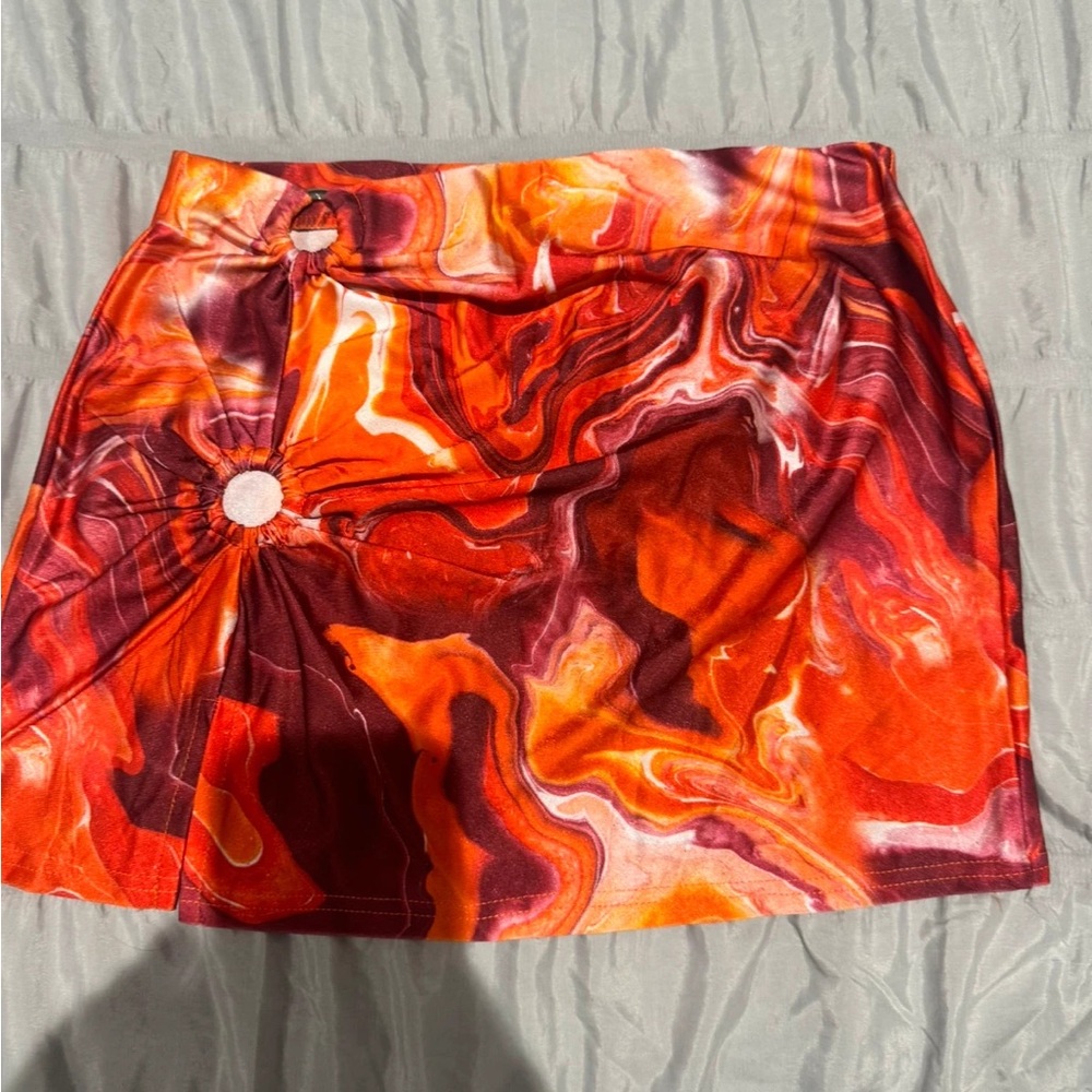 Celestial Bodiez Fiery Swirl Skirt